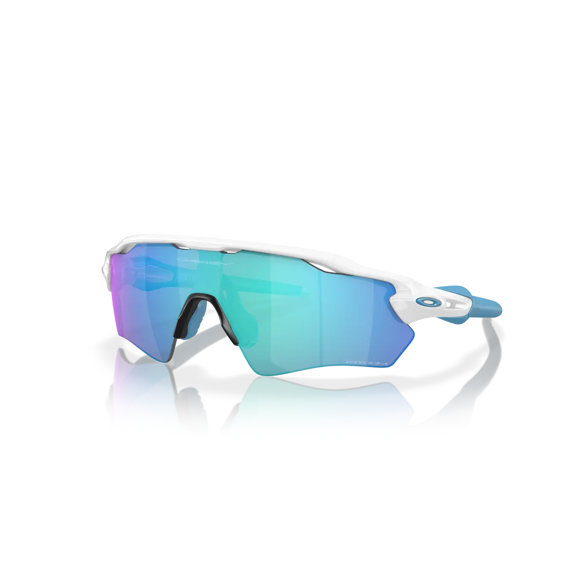 Oakley Radar Ev Xs Path Prizm Sapphire Lenses Polished White Frame 1
