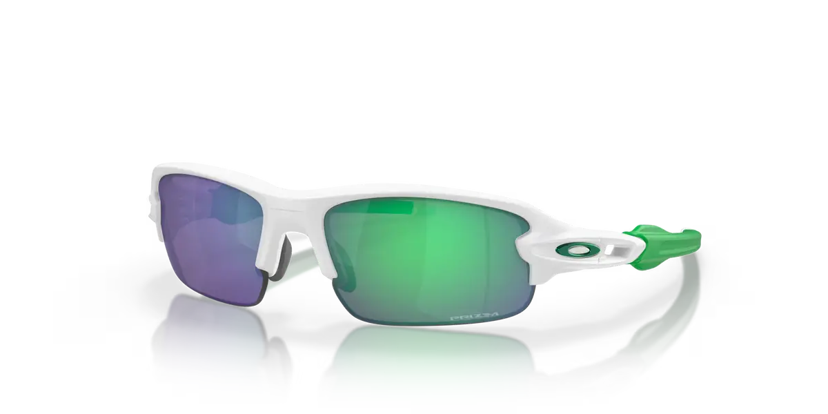 Oakley Flak Xxs Prizm Jade Lenses, Matte White Frame 1
