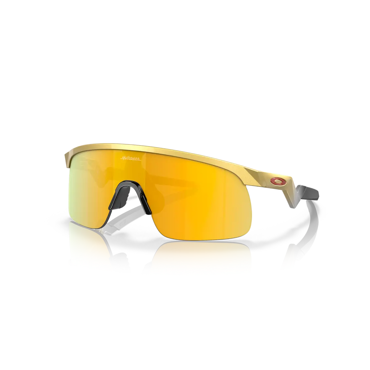 Oakley Resistor Prizm 24K Lenses Olympic Gold Frame - (Youth Fit) 1