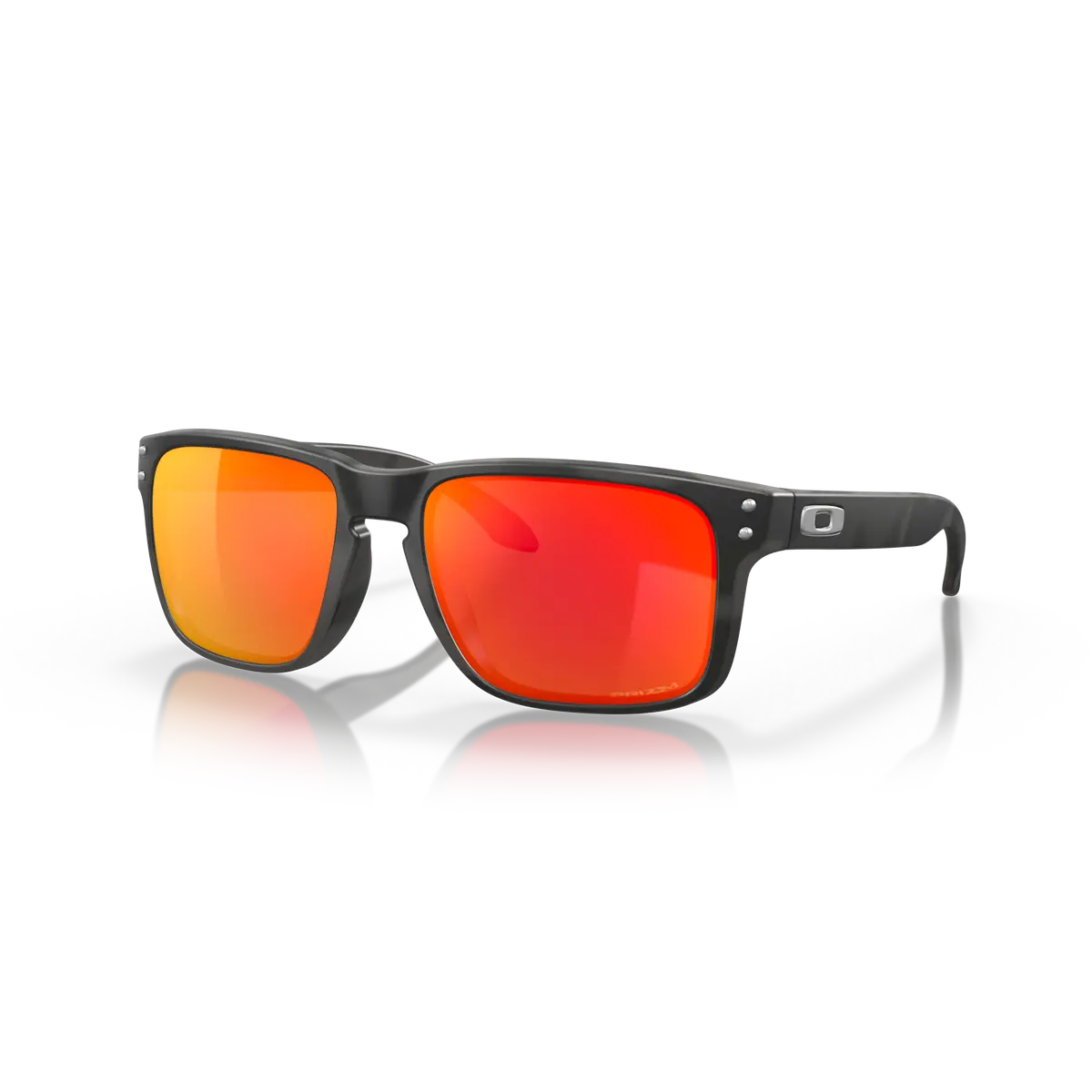 Oakley Holbrook Prizm Ruby Lenses Black Camo Frame 1