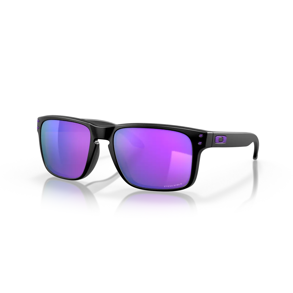 Oakley Holbrook Prizm Violet Lenses Matte Black Frame 1
