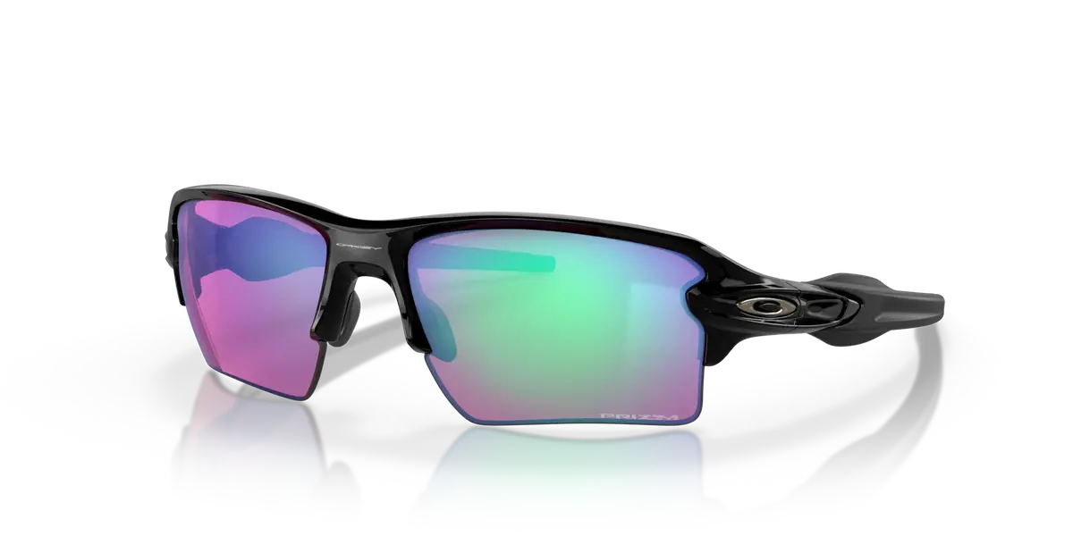 Oakley Flak 2.0 Xl Prizm Golf Lenses, Polished Black Frame 1