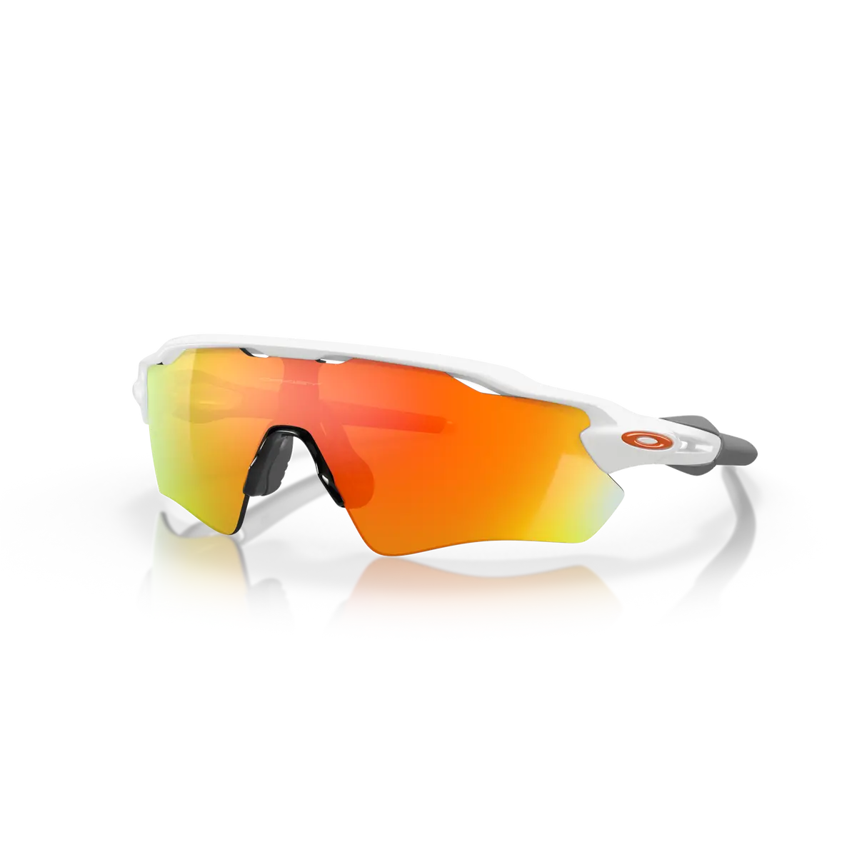 Oakley Radar Ev Path Fire Iridium Lenses Polished White Frame 1