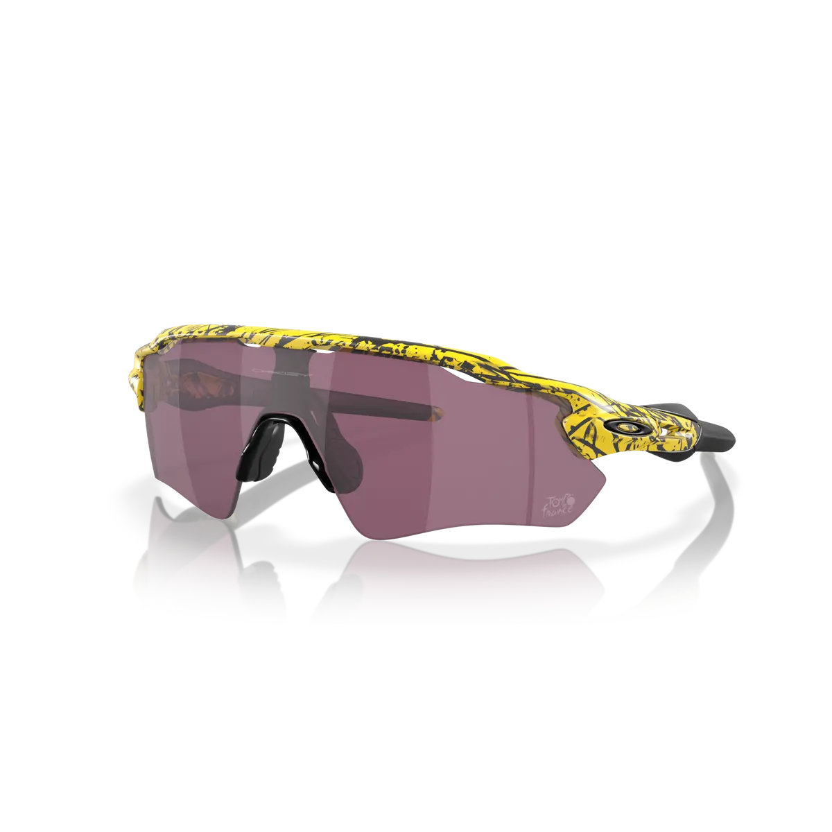 Oakley Radar Ev Path Prizm Road Black Lenses Tdf Splatter Frame 1