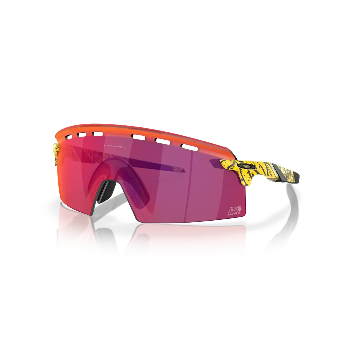 Oakley Encoder Strike Vented Prizm Road Lenses Tdf Splatter Frame 1