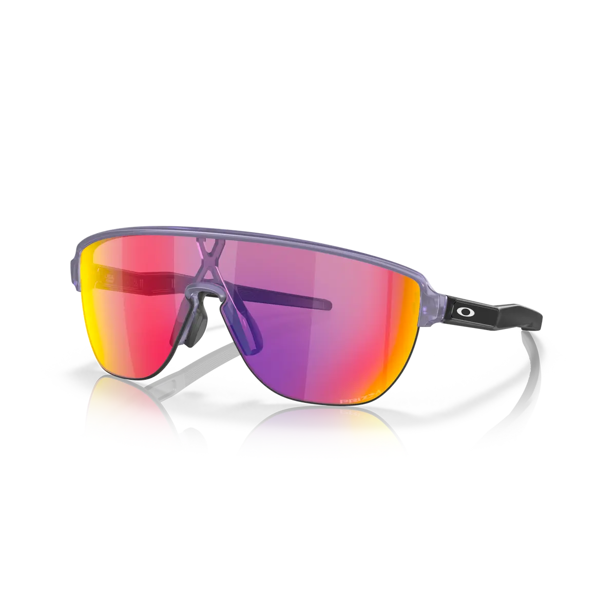 Oakley Corridor Prizm Road Lenses Matte Transparent Lilac Frame 1