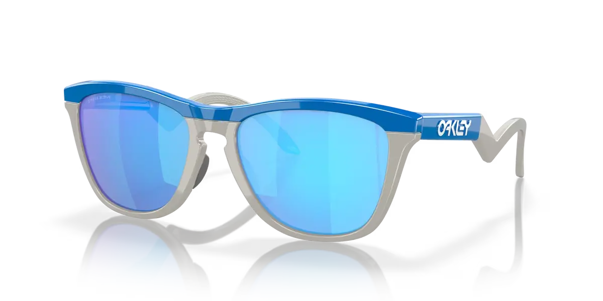 Oakley Frogskins Hybrid Prizm Sapphire Lenses,  Primary Blue/Cool Grey Frame 1
