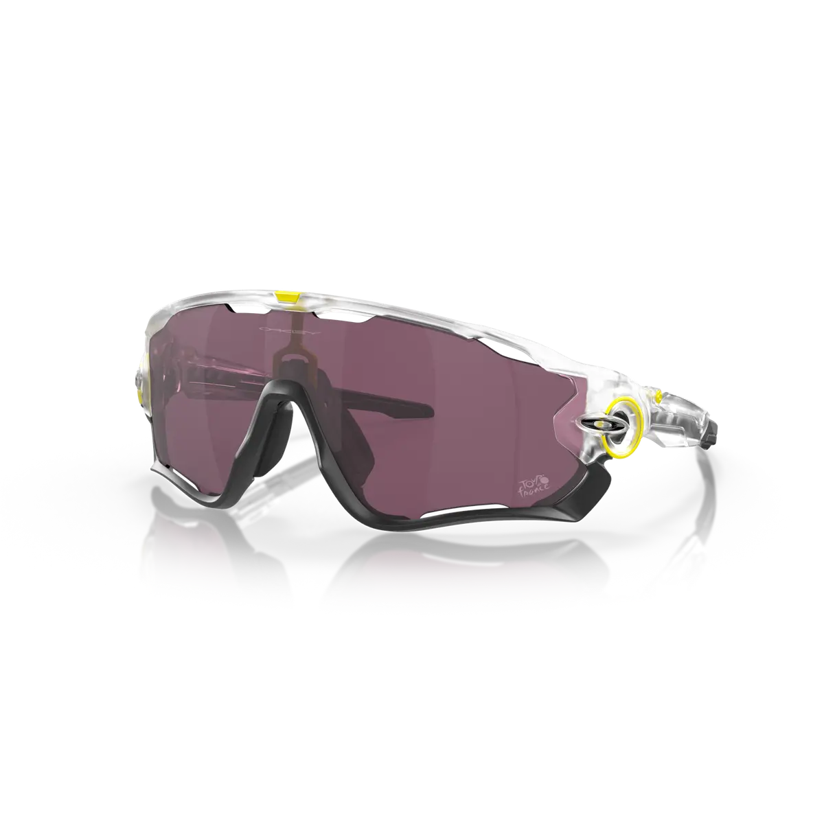 Oakley Jawbreaker Prizm Road Black Matte Clear Frame 1