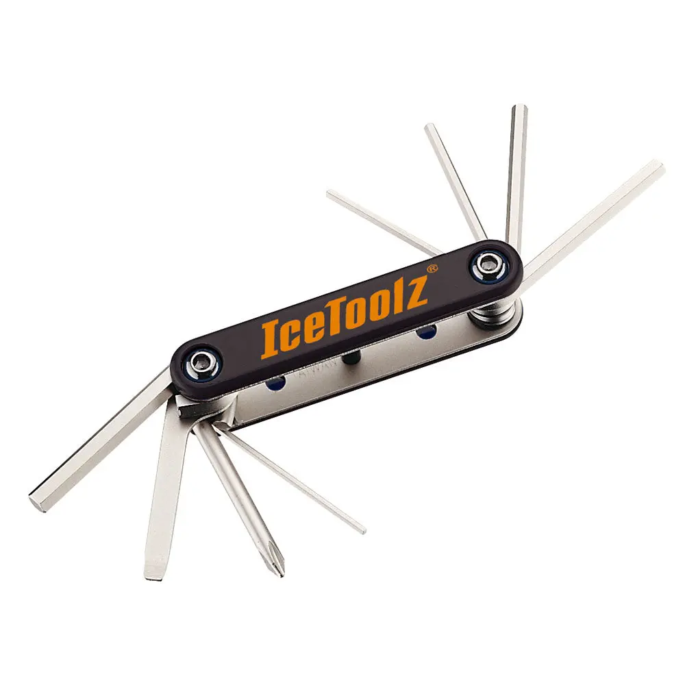 Icetoolz 92A1 Multi Tool Set. 2/2.5/3/4/5/6/+/- Hex Key 1