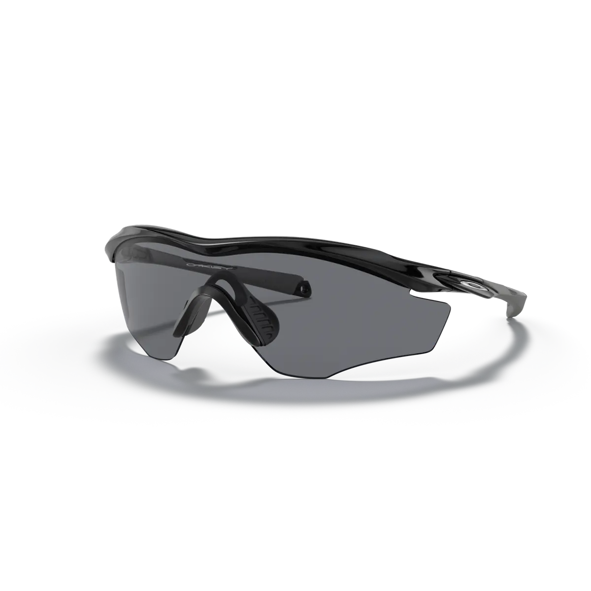 Oakley M2 Frame Xl Grey Lenses Polished Black Frame 1