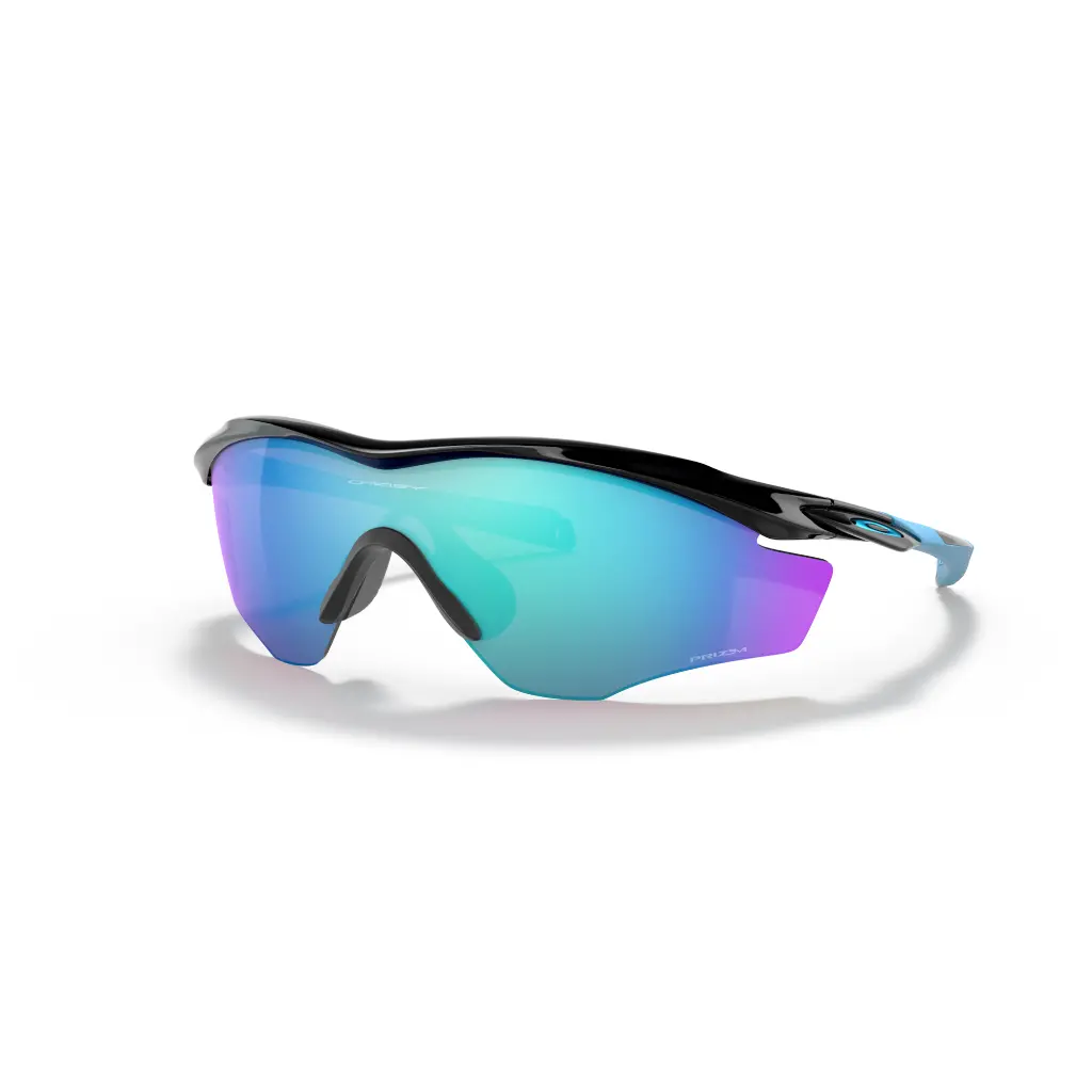 Oakley M2 Frame Xl Prizm Sapphire Lenses Polished Black Frame 1