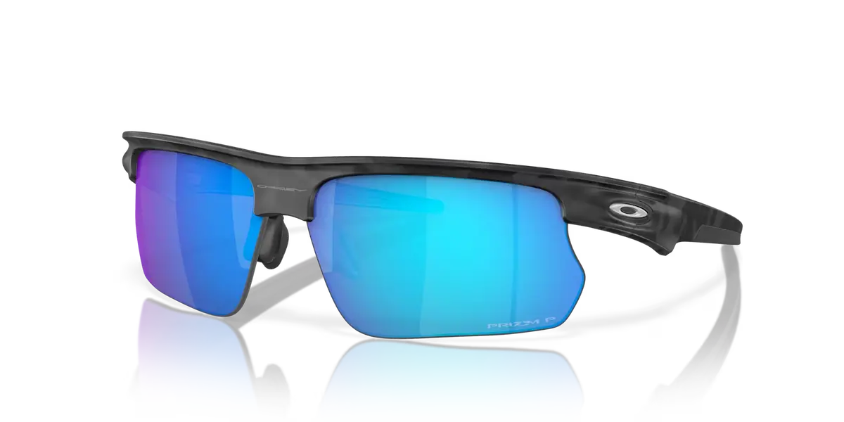 Oakley Bisphaera Prizm Sapphire Polarized Lenses, Matte Grey Camo Frame 1