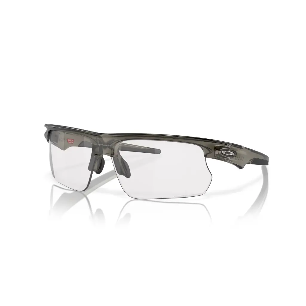 Oakley Bisphaera Clear To Black Iridium Photochromic Lenses, Grey Smoke Frame 1