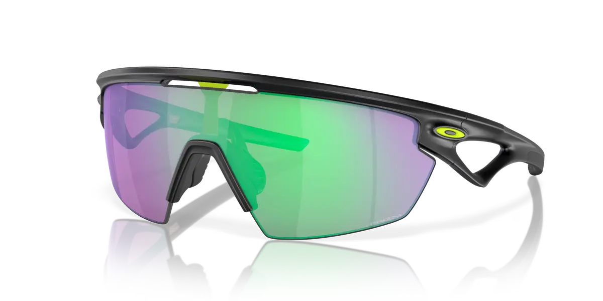 Oakley Sphaera Prizm Road Jade Lenses, Matte Black Ink Frame 1