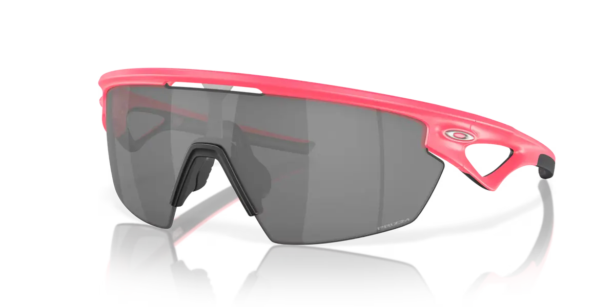 Oakley Sphaera Prizm Black Lenses, Matte Neon Pink Frame 1
