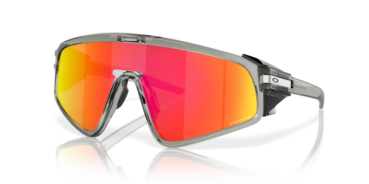Oakley Latch Panel Prizm Ruby Lenses, Grey Ink Frame 1