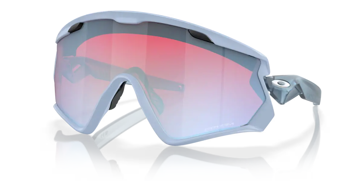 Oakley Wind Jacket 2.0 Prizm Snow Sapphire Lenses, Matte Translucent Stonewash Frame 1