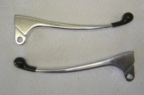 Rubber Tipped Brake Lever Set Honda Sl70 Sl100 Xr75   Left And Right 1