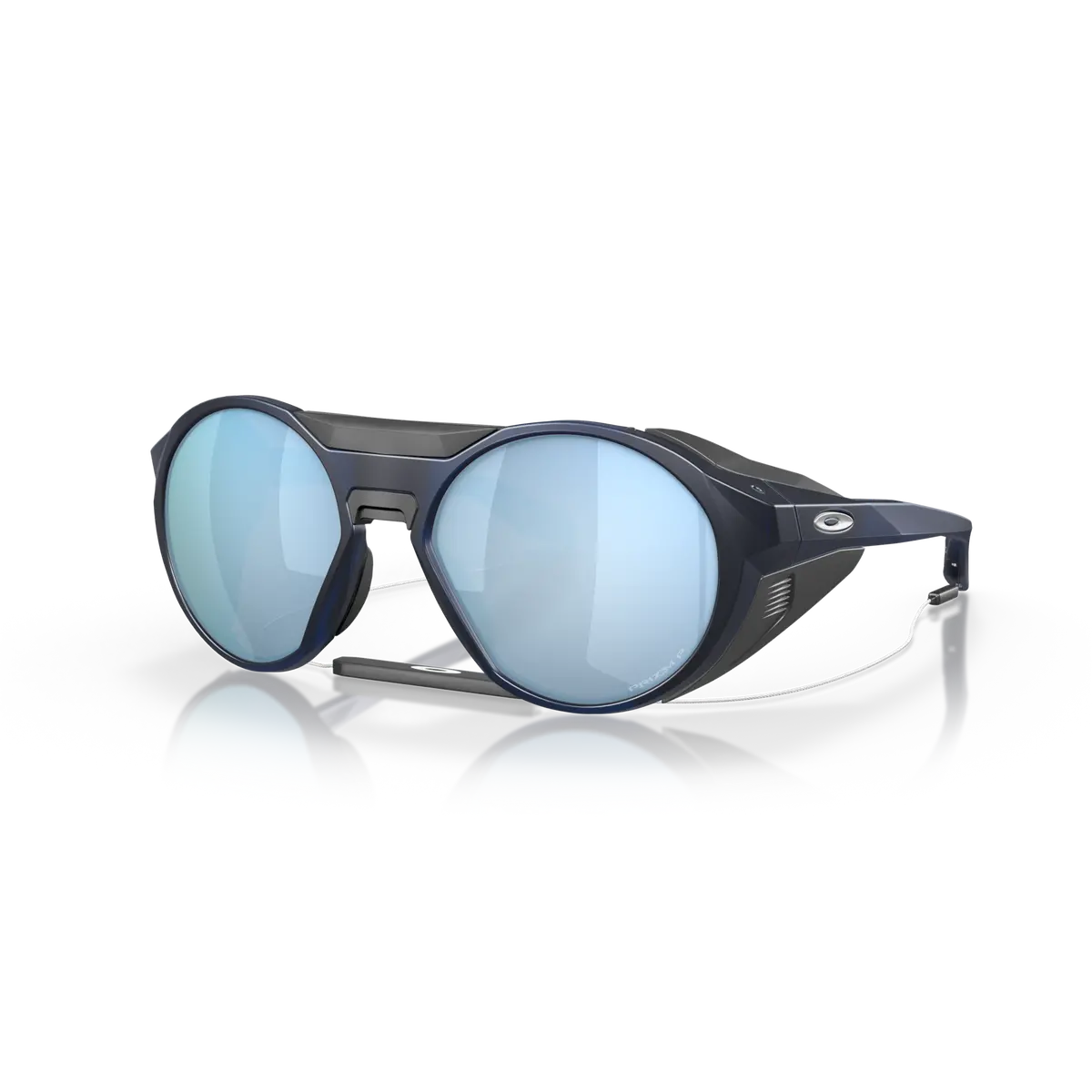 Oakley Clifden Prizm Deep Water Polarized Lenses Matte Translucent Blue Frame 1
