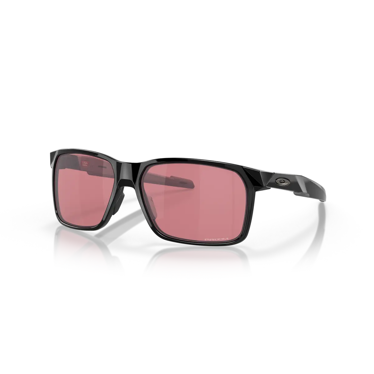 Oakley Portal X Prizm Dark Golf Lenses Polished Black Frame 1
