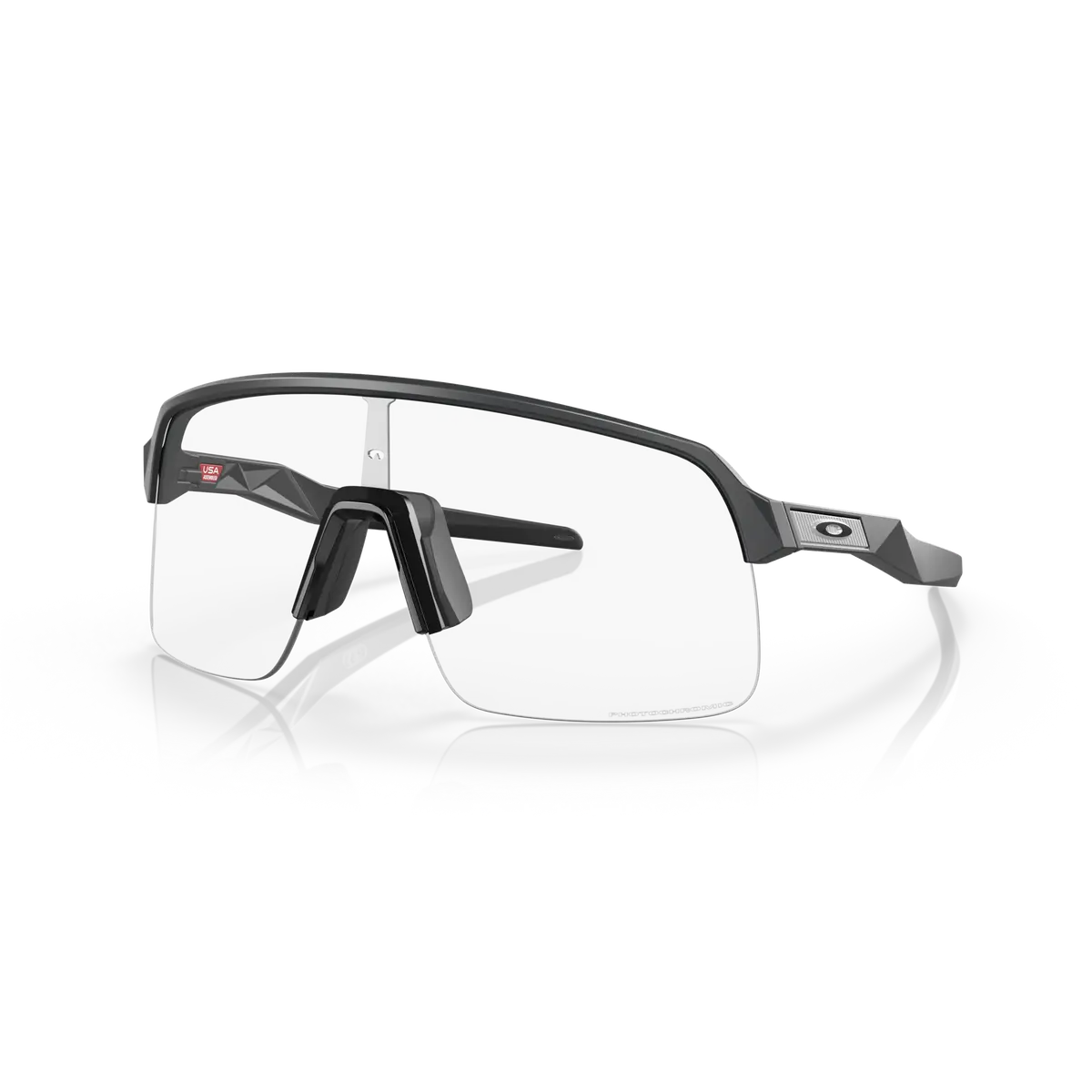 Oakley Sutro Lite Clear To Black Iridium Photochromic Lenses Matte Carbon Frame 1
