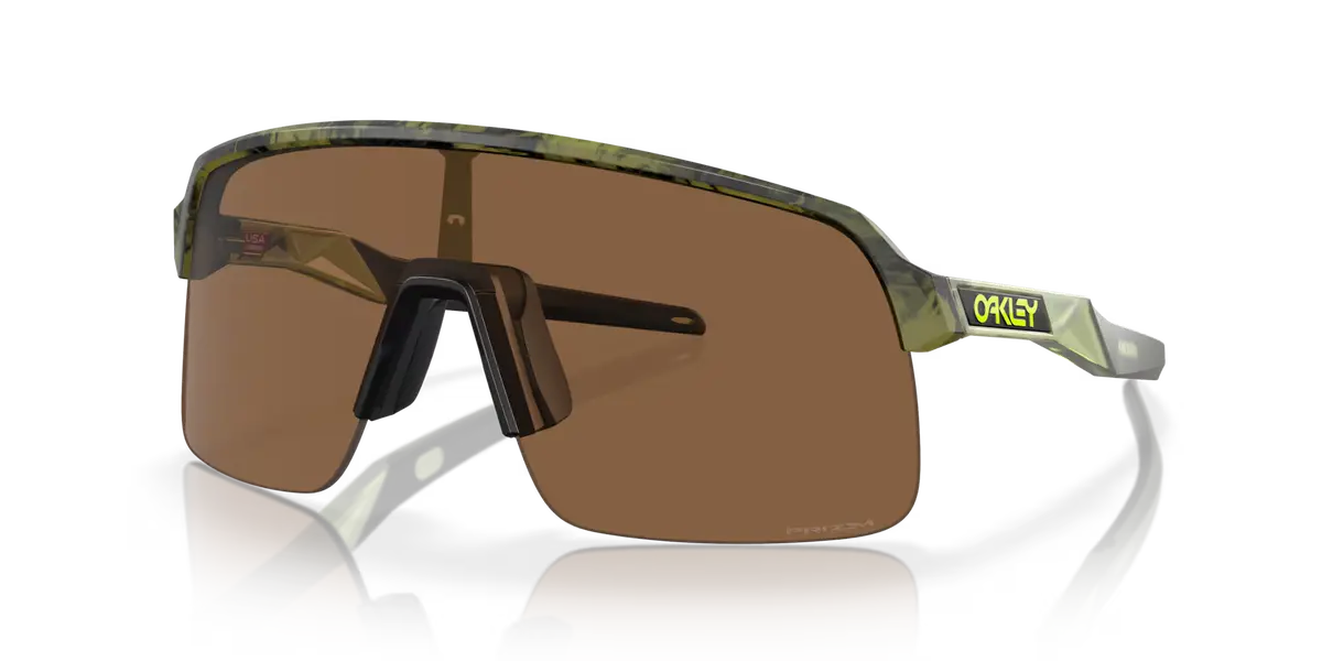 Oakley Sutro Lite Prizm Bronze Lenses, Matte Transparent Fern Swirl Frame 1