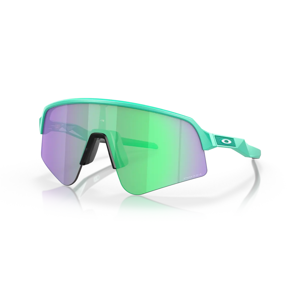 Oakley Sutro Lite Sweep Prizm Road Jade Lenses Matte Celeste Frame 1
