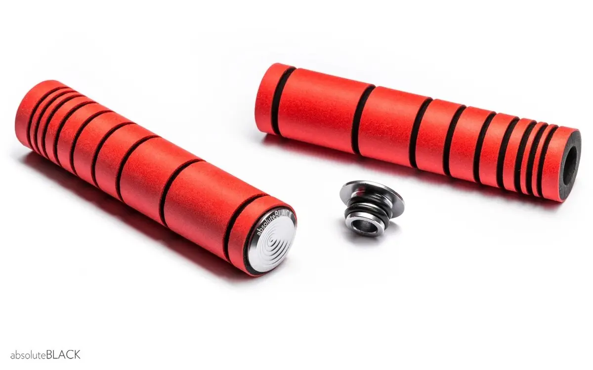 Absolute Mtb Silicone Grip With Bar Plugs 1