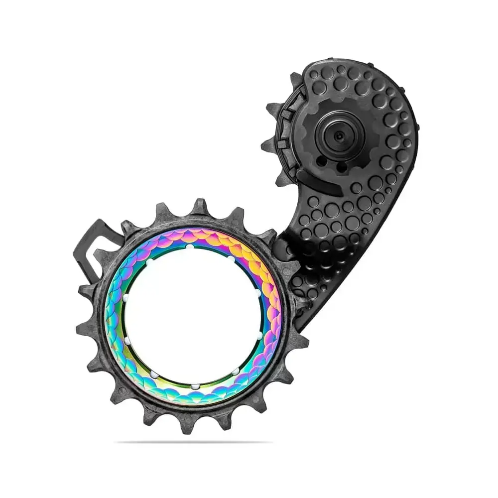 Absolute Black Hollowcage Carbon-Ceramic Pulley Cage Shimano 9100/8000 1
