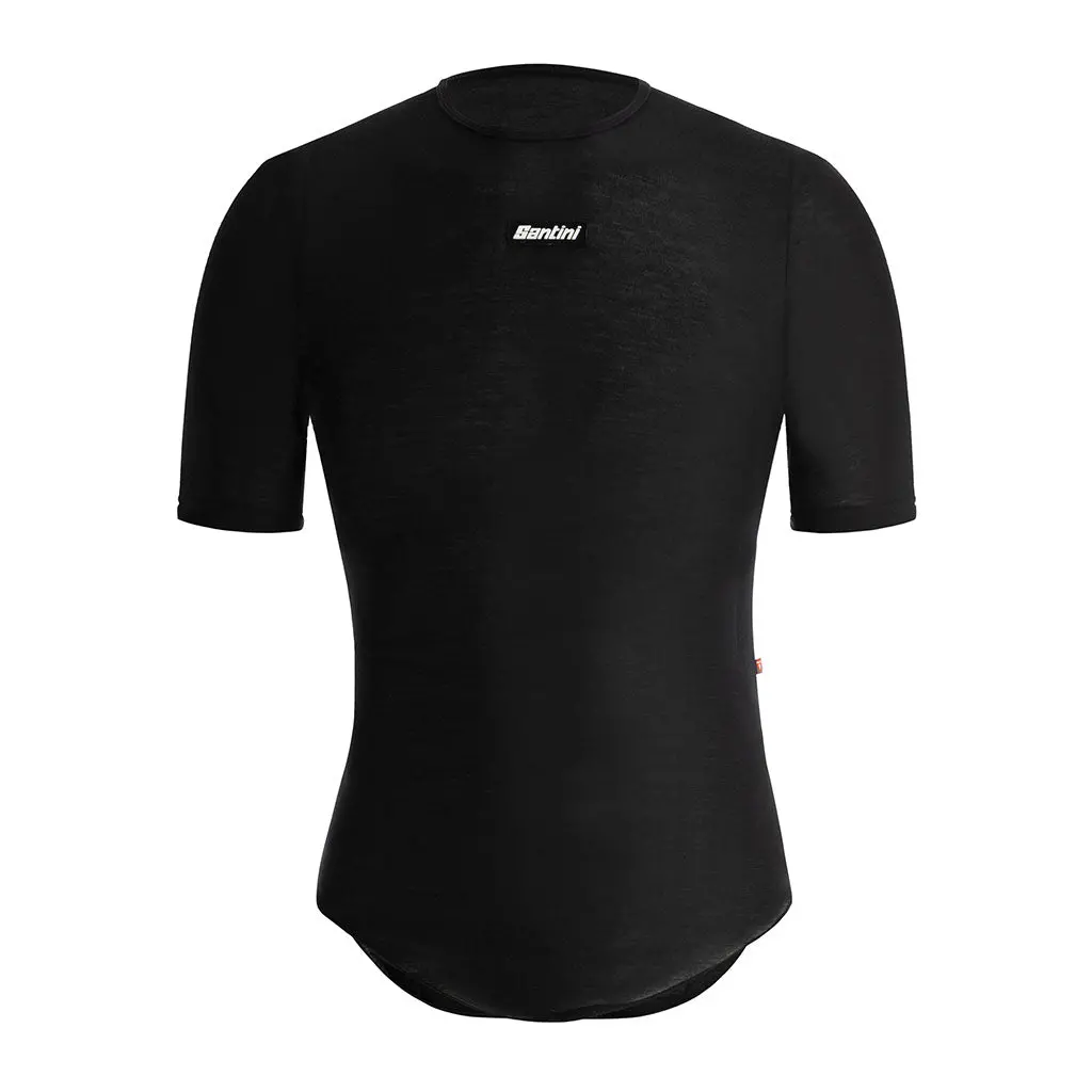 Santini Dry Winter Short Sleeve Baselayer - Black 1