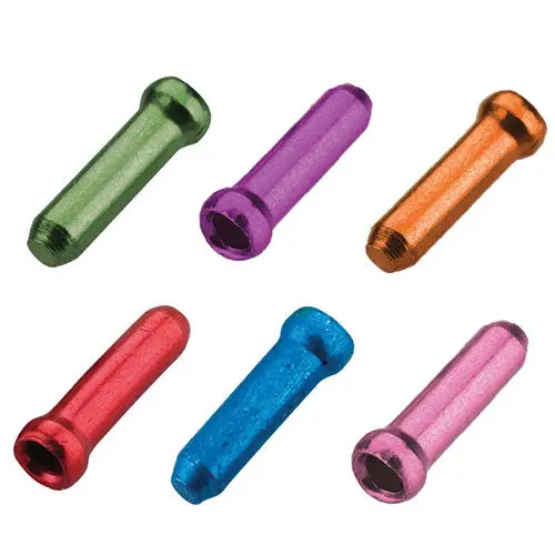 Jagwire Cable Tips, Fits 1.8Mm & Smaller - Mixed Colors 1