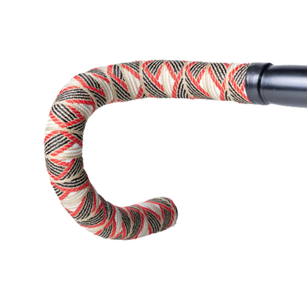 Btp Woven Bartape - Link Red/Black 1