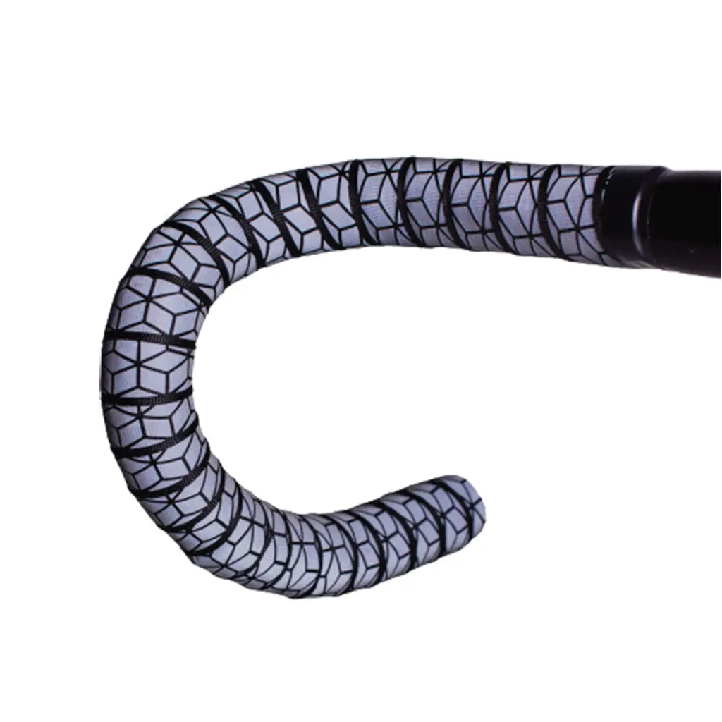Btp Woven Bartape - Reflective Cube Black 1