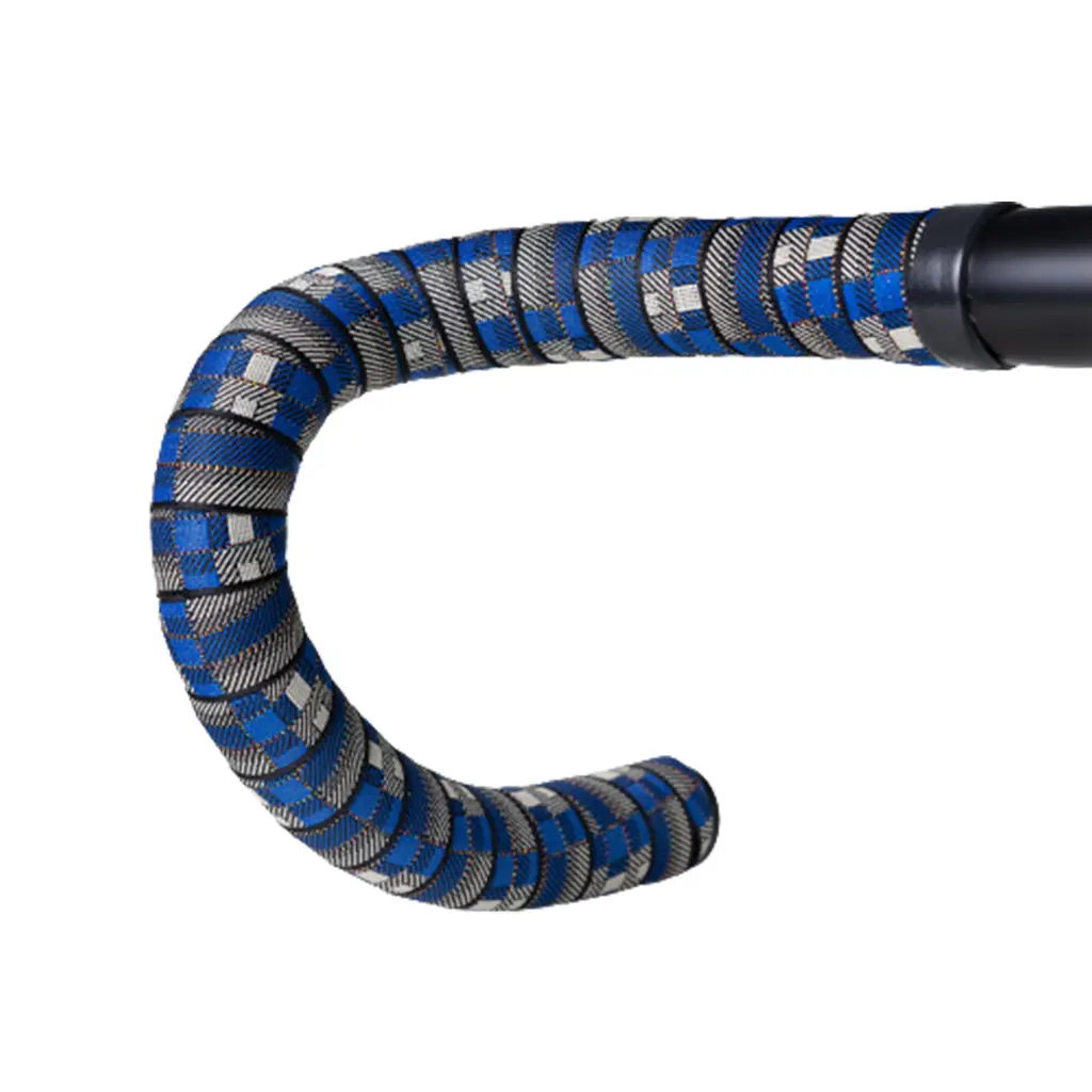 Btp Woven Bartape - Tartan Blue 1