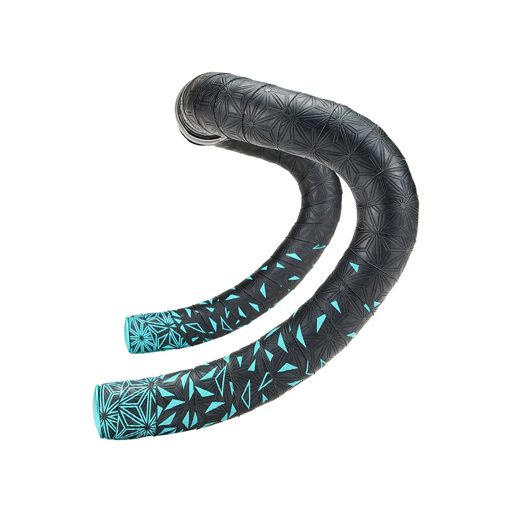 Supacaz Super Sticky Kush Star Fade Bar Tape - Celeste 1