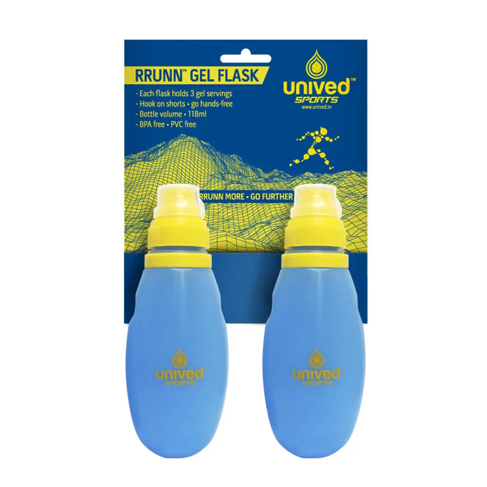 Unived Sports Rrunn Gel Flask, 118Ml (4Oz) Each Flask 1