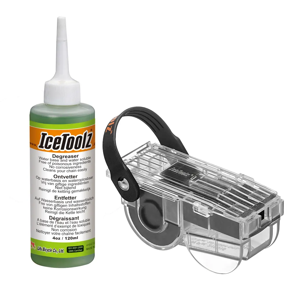 Icetoolz Chain Scrubber And Concentrated Degreaser Combo Set 1