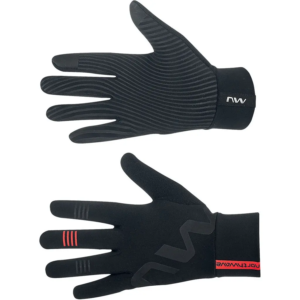 Northwave Active Contact Full Gloves - Black 1