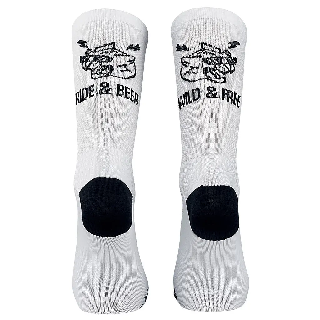 Northwave Ride & Beer Socks 2022 - White 1