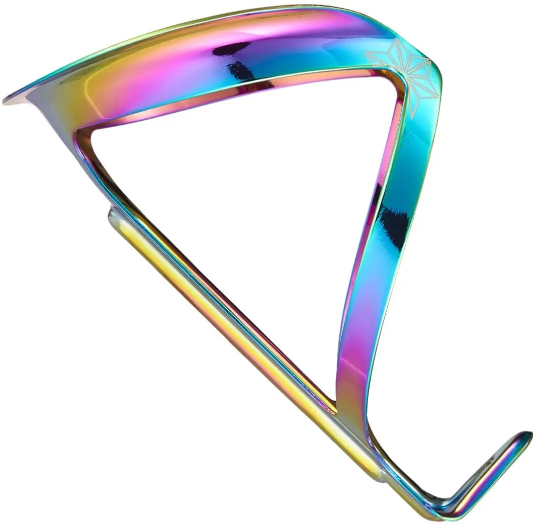 Supacaz Bottle Cage-Fly Cage Ano 18G-Oil Slick 1