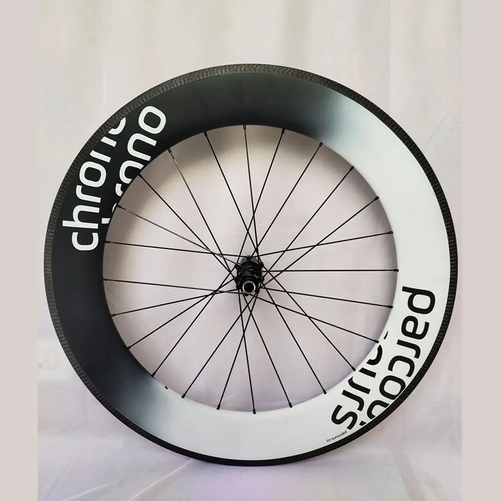 Parcours Chrono Carbon Wheelset, 77/86Mm, Rim Brake - Custom Graphic 1