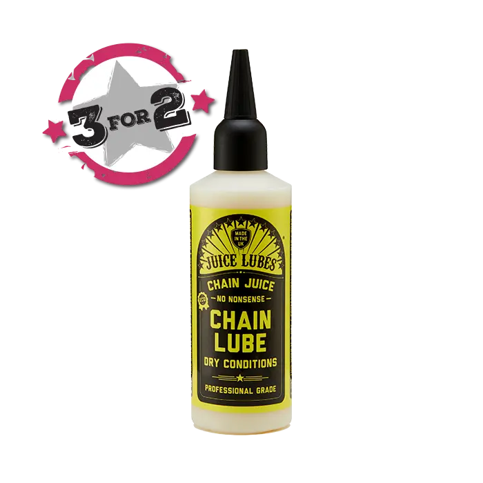 Juice Lubes Dry Conditions Chain Oil-130Ml - 3 For 2 Offer 1