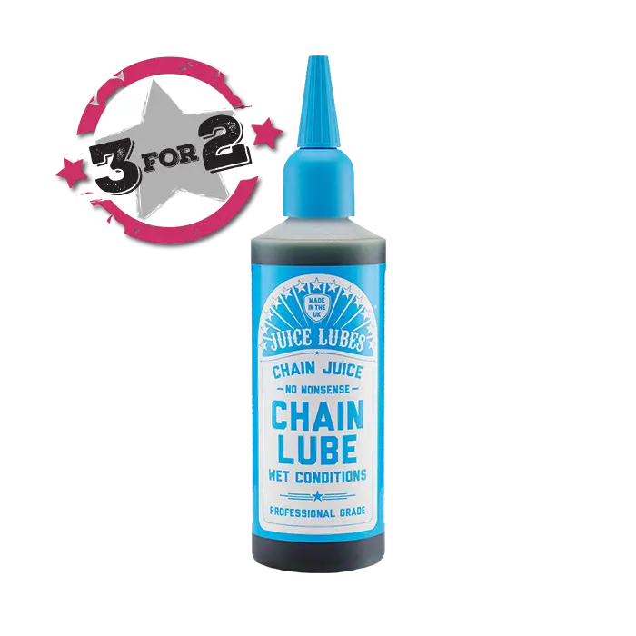 Juice Lubes Wet Conditions Chain Oil-130Ml - 3 For 2 Offer 1