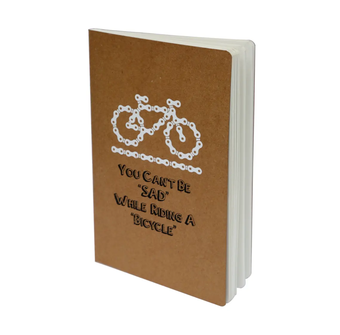 A6 Cycle Inspired Kraft Paper Notebook 1