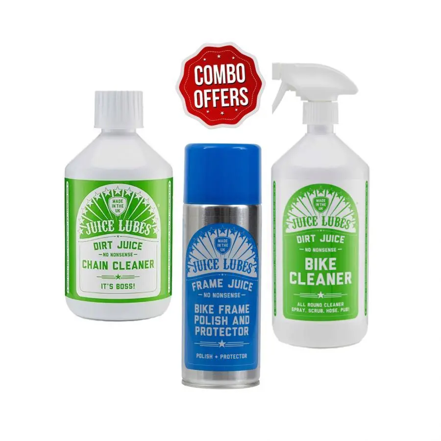 Juice Lubes Cleaner Combo-Dirt Juice Bio, Frame Juice, Dirt Juice Boss - Pack Of 3 1