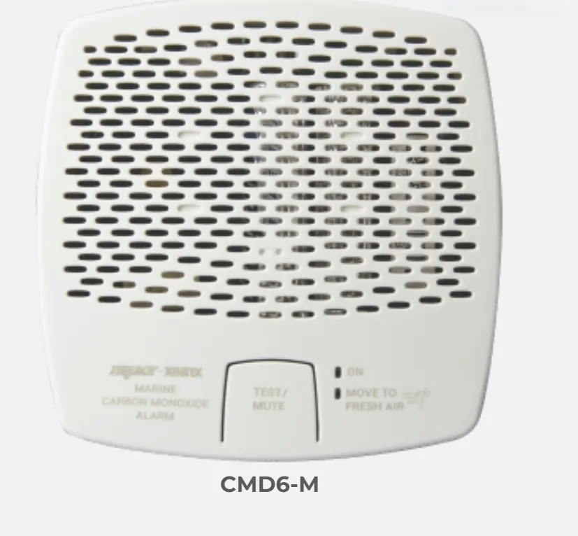 Fireboy-Xintex Co Alarm 12/24V Dc - White Cmd6-Md-R 1
