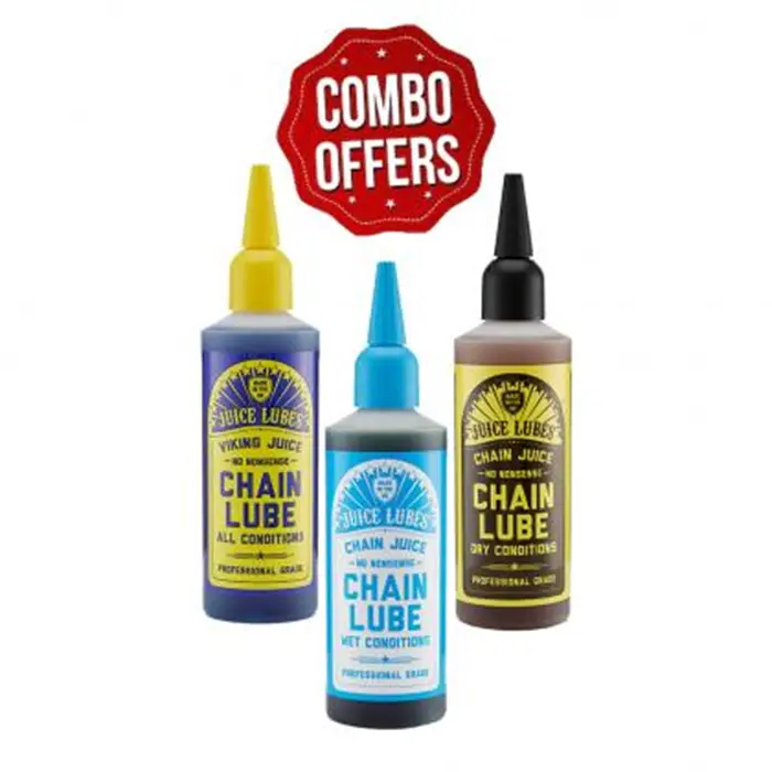 Juice Lubes Combo Pack-Viking, Dry, Wet - Pack Of 3 Lubes 1