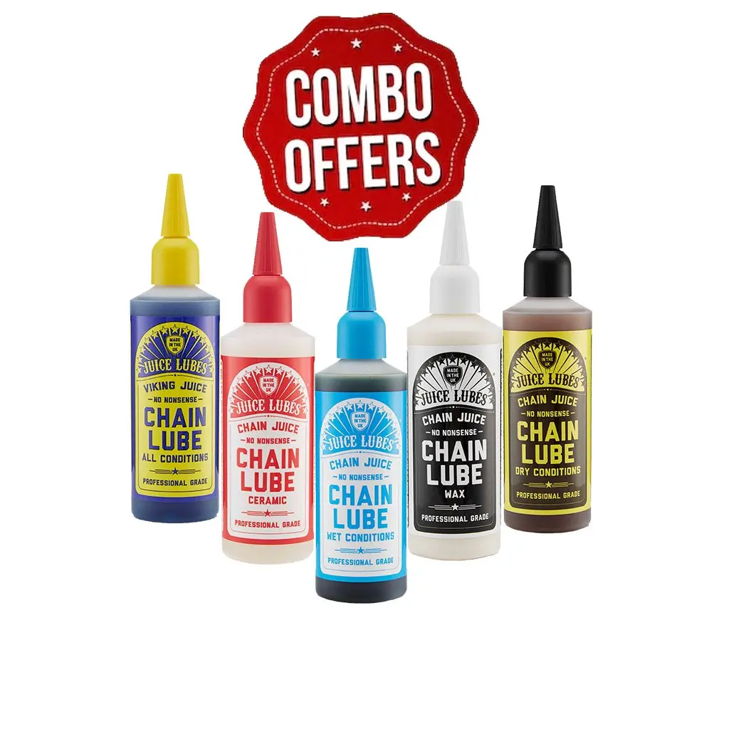 Juice Lubes Chain Oil Combo - Pack Of 5 Lubes 1