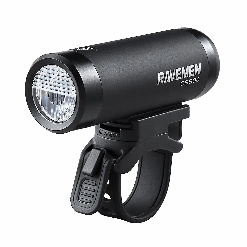 Ravemen Cr500 Rechargeable Front Light - Black 1