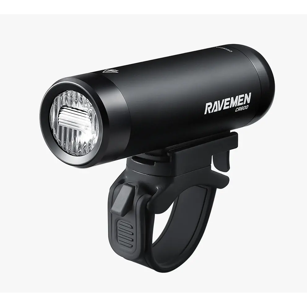 Ravemen Cr600 Rechargeable Battery Front Light 1